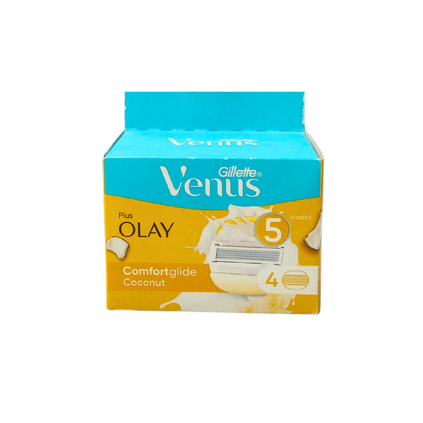 Venus & Olay Razor Blades – Ultra Smooth & Silky Moisture (4 Pcs)