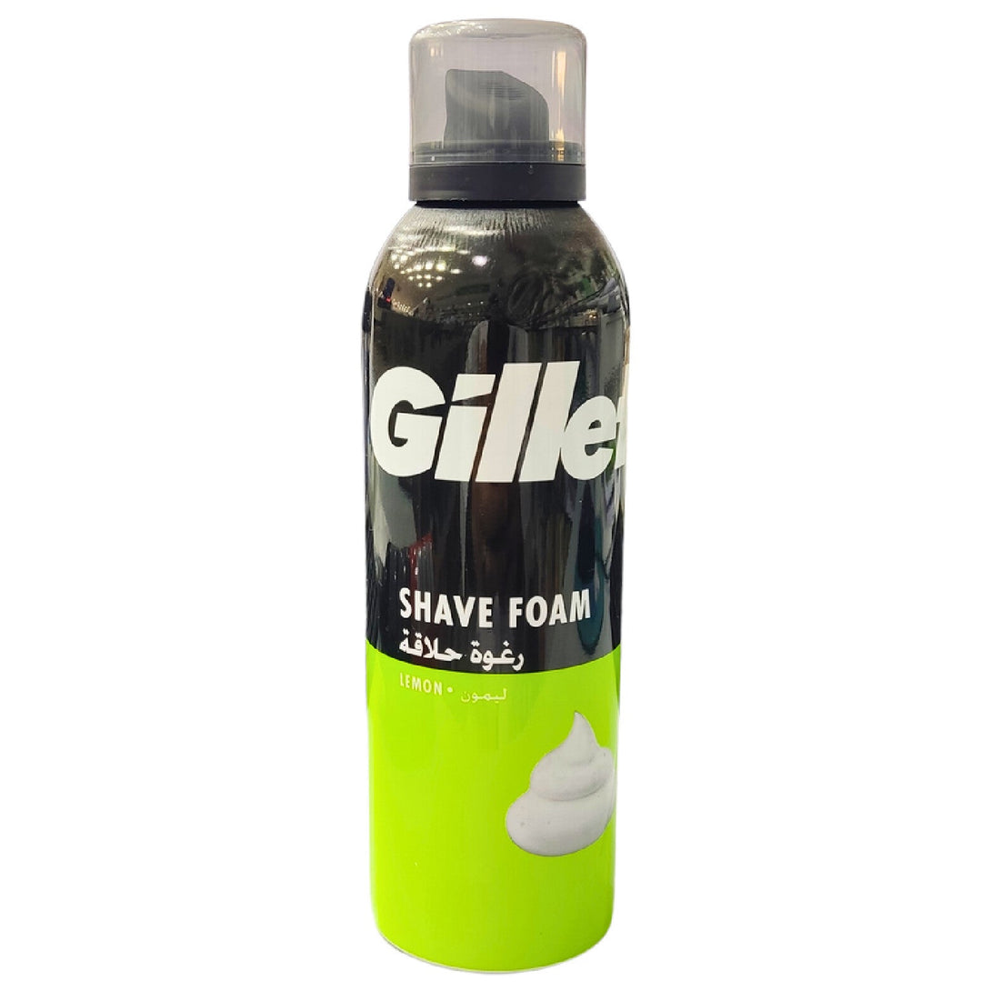 Gillette Shaving Foam  Lemon Scent 200Ml