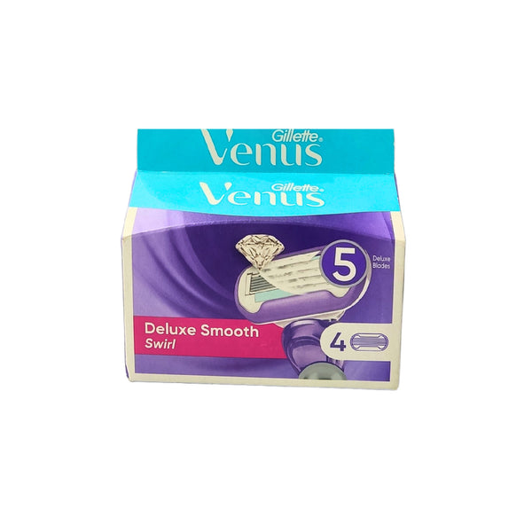 Venus Swirl Razor Blades – Smooth & Stylish (4 Pcs)