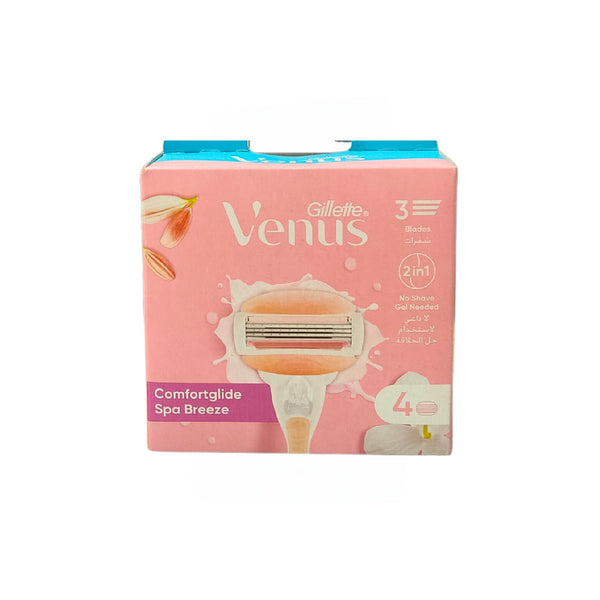 Venus Breeze Spa – Razors With Built-In Gel (4 Pcs)