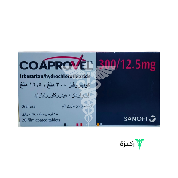 Co Aprovel 300 / 12.5 Mg 28 Tablets