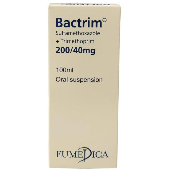 Bactrim Syrup for Bacterial Infections 40/200 mg – 100 ml – Rakiza