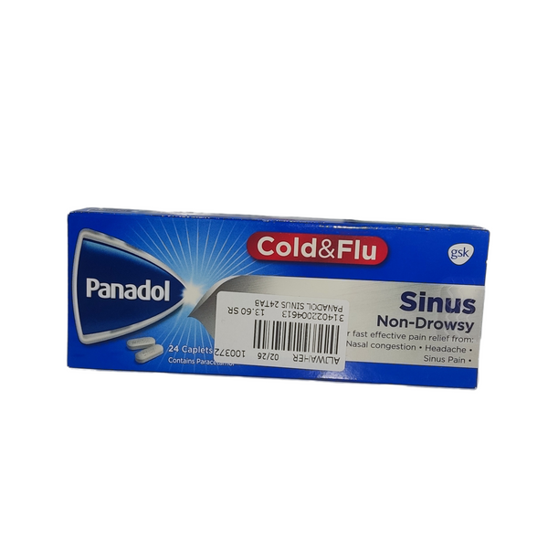 Panadol Cold And Flu Sinus 24 Cap