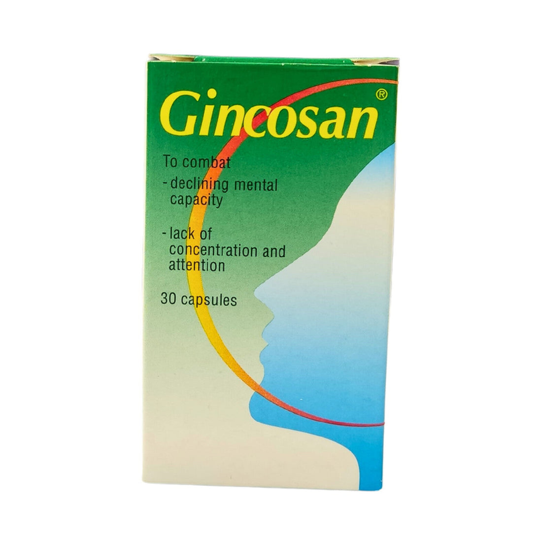 Gincosan Focus & Energy Formula 30 Caps