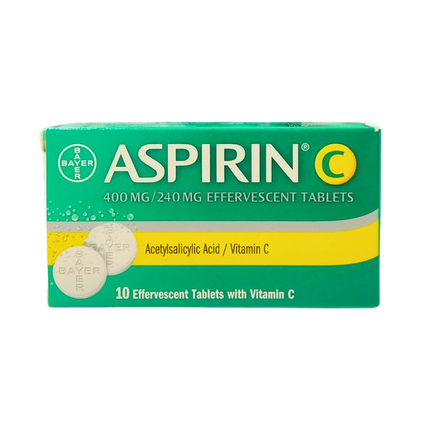 Aspirin C Effervescent Tablets 10 Pack
