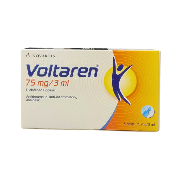 Voltaren 75MG 3ML injection for pain 5 Amp