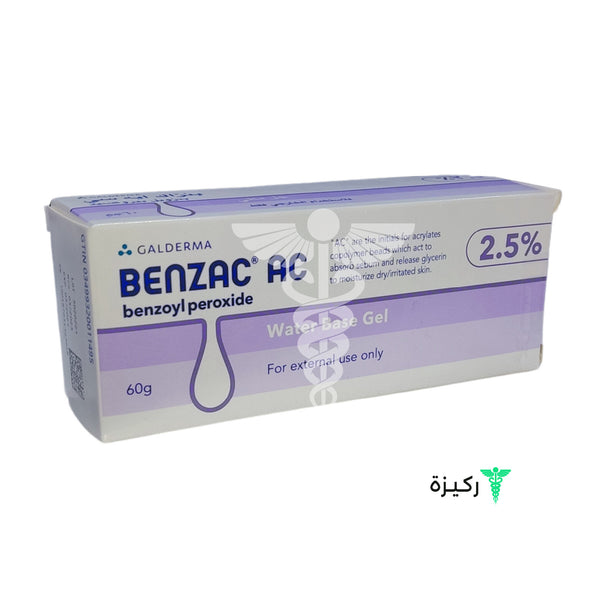 Benzac Ac 2.5% Gel For Acne Treatment 20 Gm