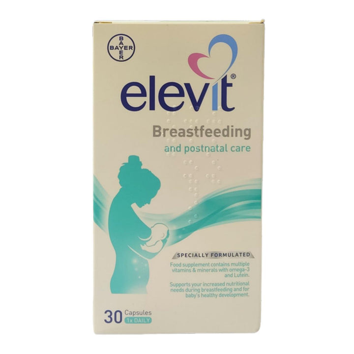 Elevitt Elevit Breastfeeding Multivitamin 30 Capsules – Rakiza