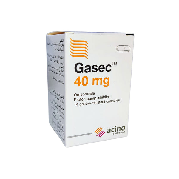 Gasec 40 Mg 14 Capsules