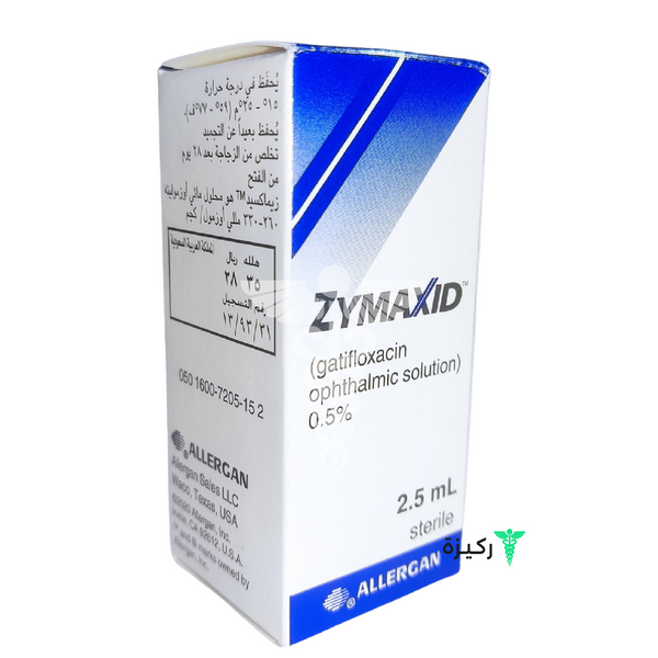 Zymaxid 0.5% Eye Drops 2.5Ml