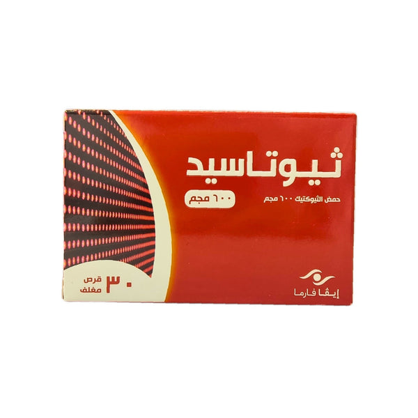 Thiotacid 600mg 30 Tablets