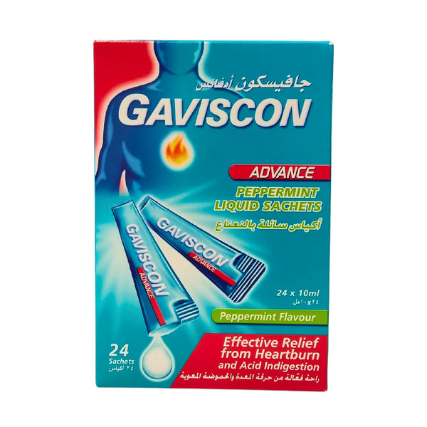 Gaviscon Advance 10ml Antacid Sachets