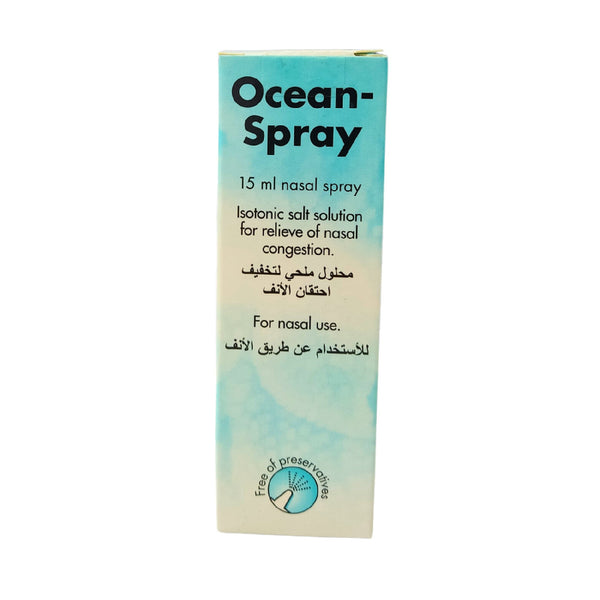 Ocean Nasal Moisturizer Spray – 15ml