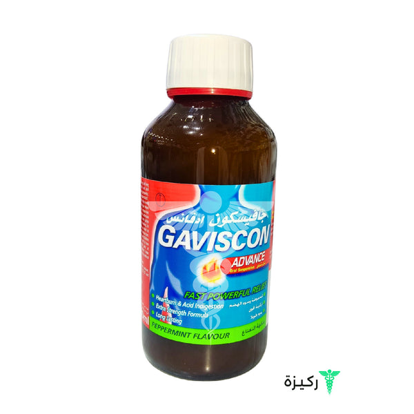 Gaviscon Advance Oral Suspension Peppermint Flavor 300Ml