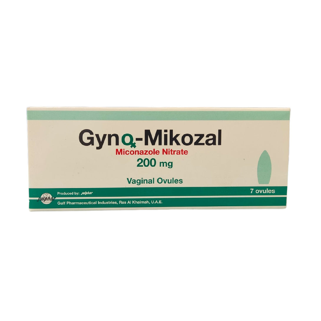 Gyno Mikozal 200mg 7 Vaginal Suppositories – Helps Restore Vaginal Health