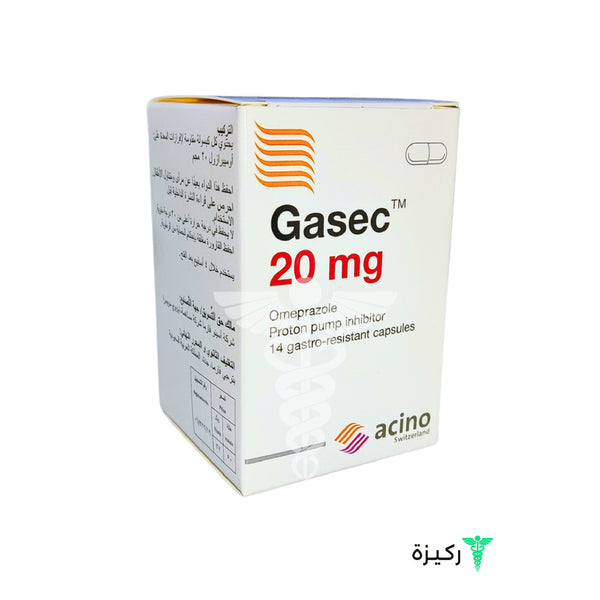 Gasec 20 Mg 14 Capsules