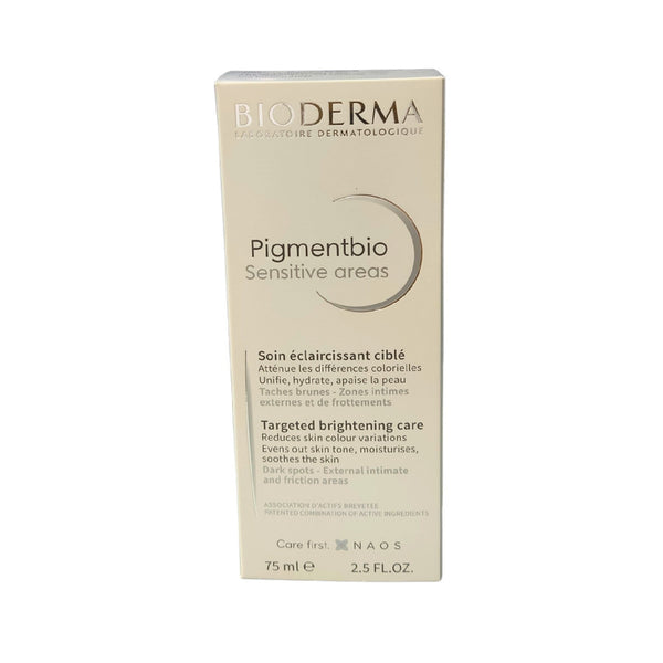BIODERMA Pigmentbio Sensitive Area 75ml – Even Tone for Sensitive Zones