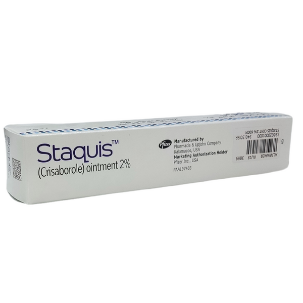 Staquis (Crisaborole) Ointment 2% 60 Gm