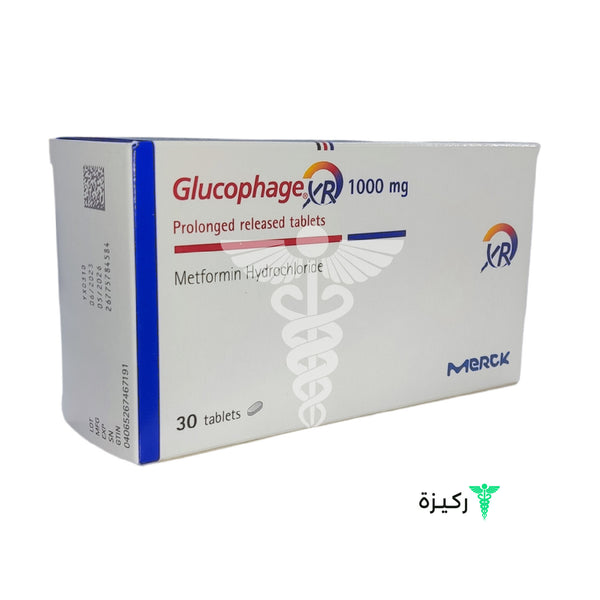 Glucophage 1000 Mg Tablet 30Pcs