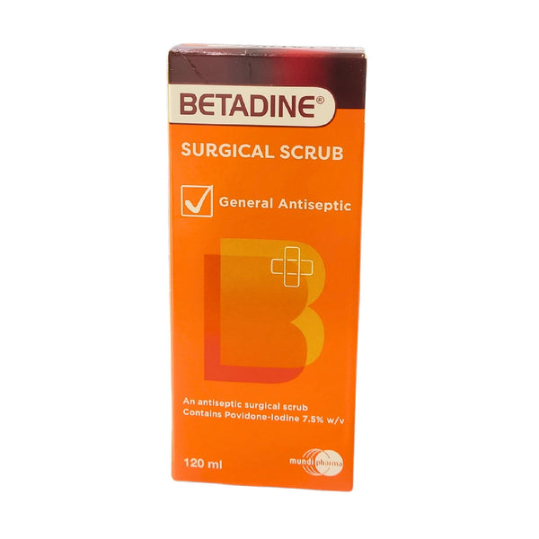 BETADINE Pre-Op Skin Cleanser 7.5% 120ML