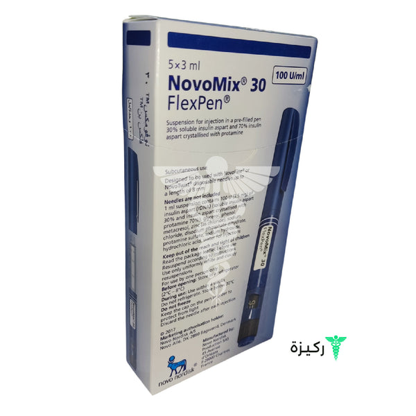 Novomix 30 Flexipen 100Iu/Ml 5Pens/3Ml