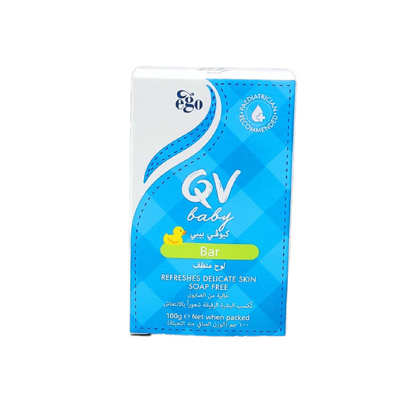 Qv baby bar soap free 100 mg