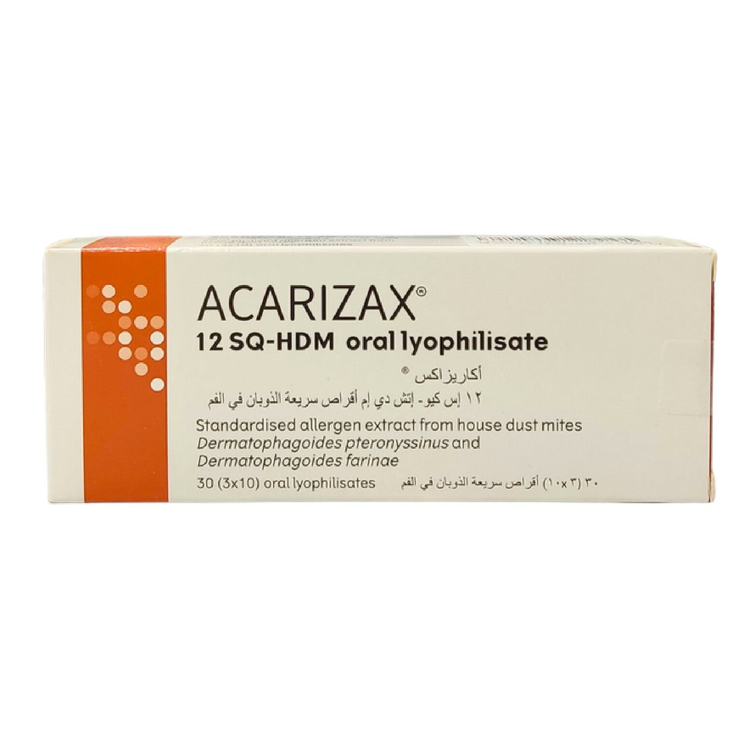 Acarizax 12SQ-HDM - 30 Oral Tablets