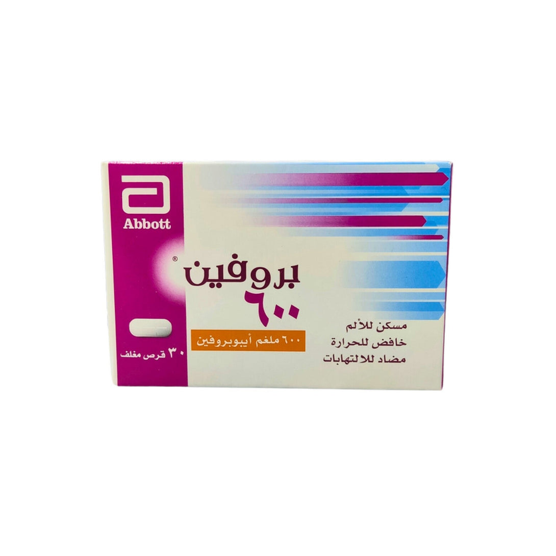 Brufen 600mg Tablets for Headache and Pain 30Tab