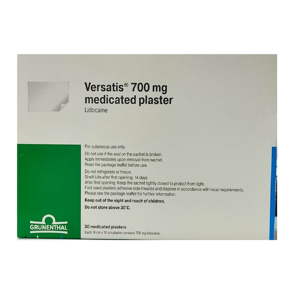 Versatis 700mg Plaster 30 Pieces