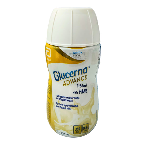 Glucerna Advance Vanilla Liquid 1.6 Kcal 30X220Ml