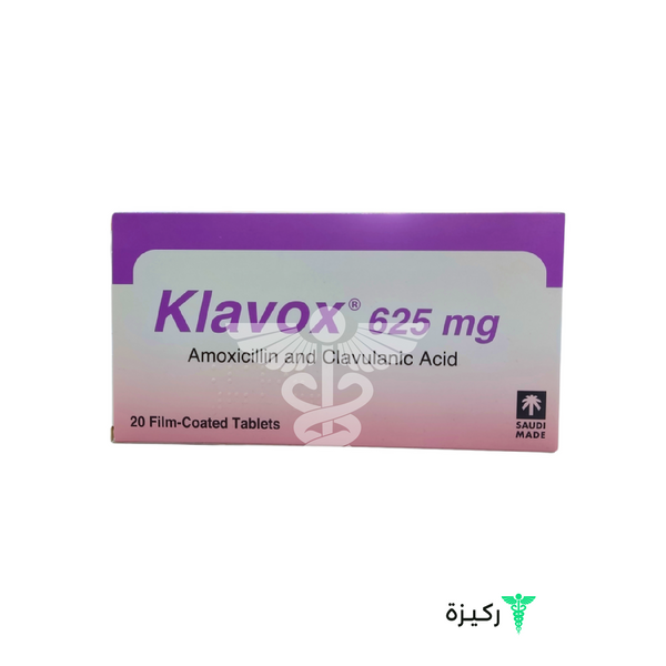 Klavox 625 Mg 20 Tablets