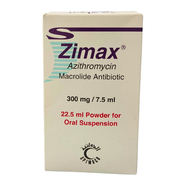 Zimax DS 300mg 22.5ml Suspension