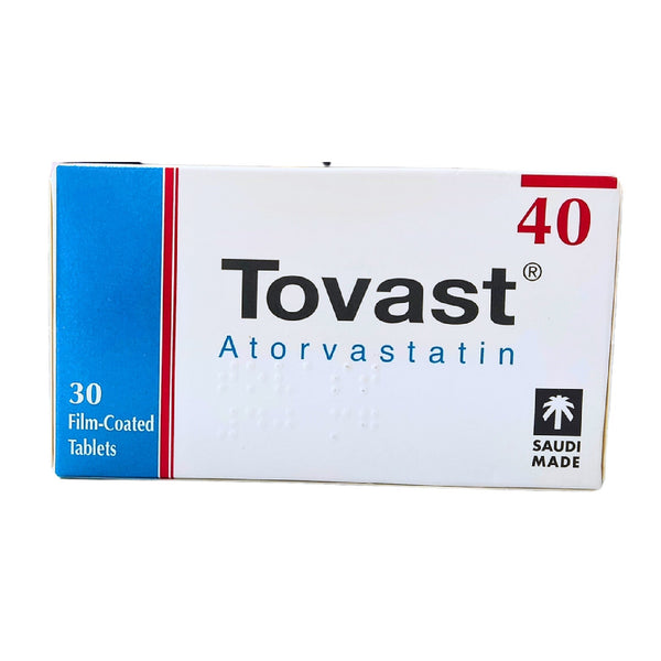Tovast 40mg 30 Tabs