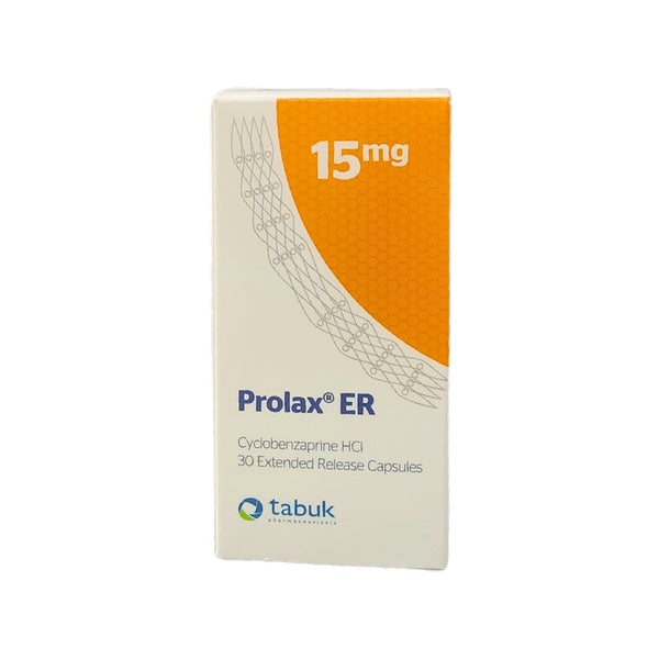 Prolax ER 15mg 30 Capsules – Effective Relief for Digestive Health