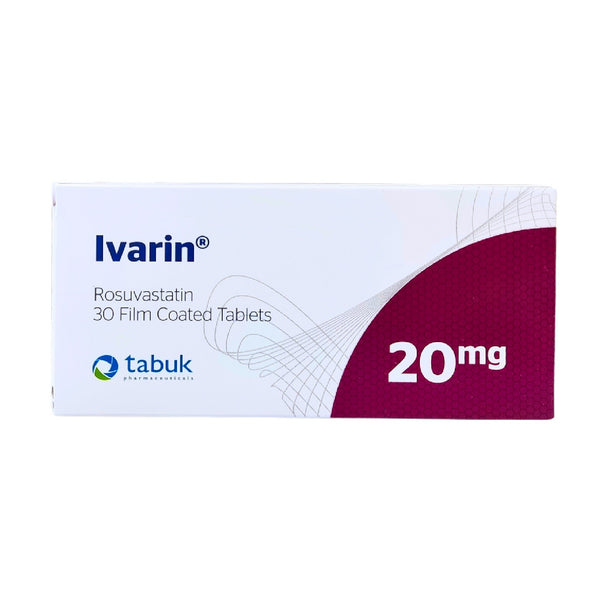Ivarin 20mg 30 Tablets for Blood Pressure