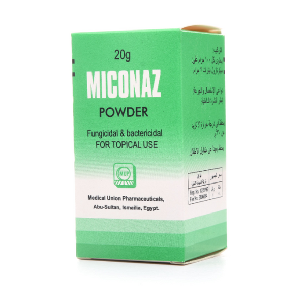 Miconaz Powder Fungicidal & bactericidal For Topical Use 20 gm