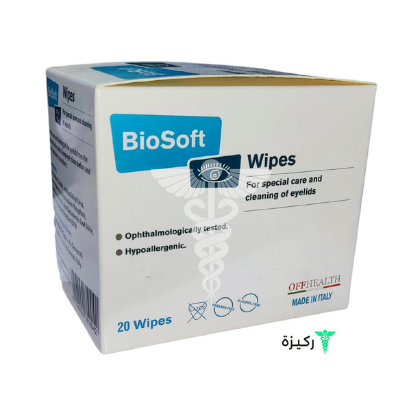 Biosoft Eye Wipes