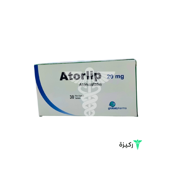 Atorlip 20 Mg 30 Tablets