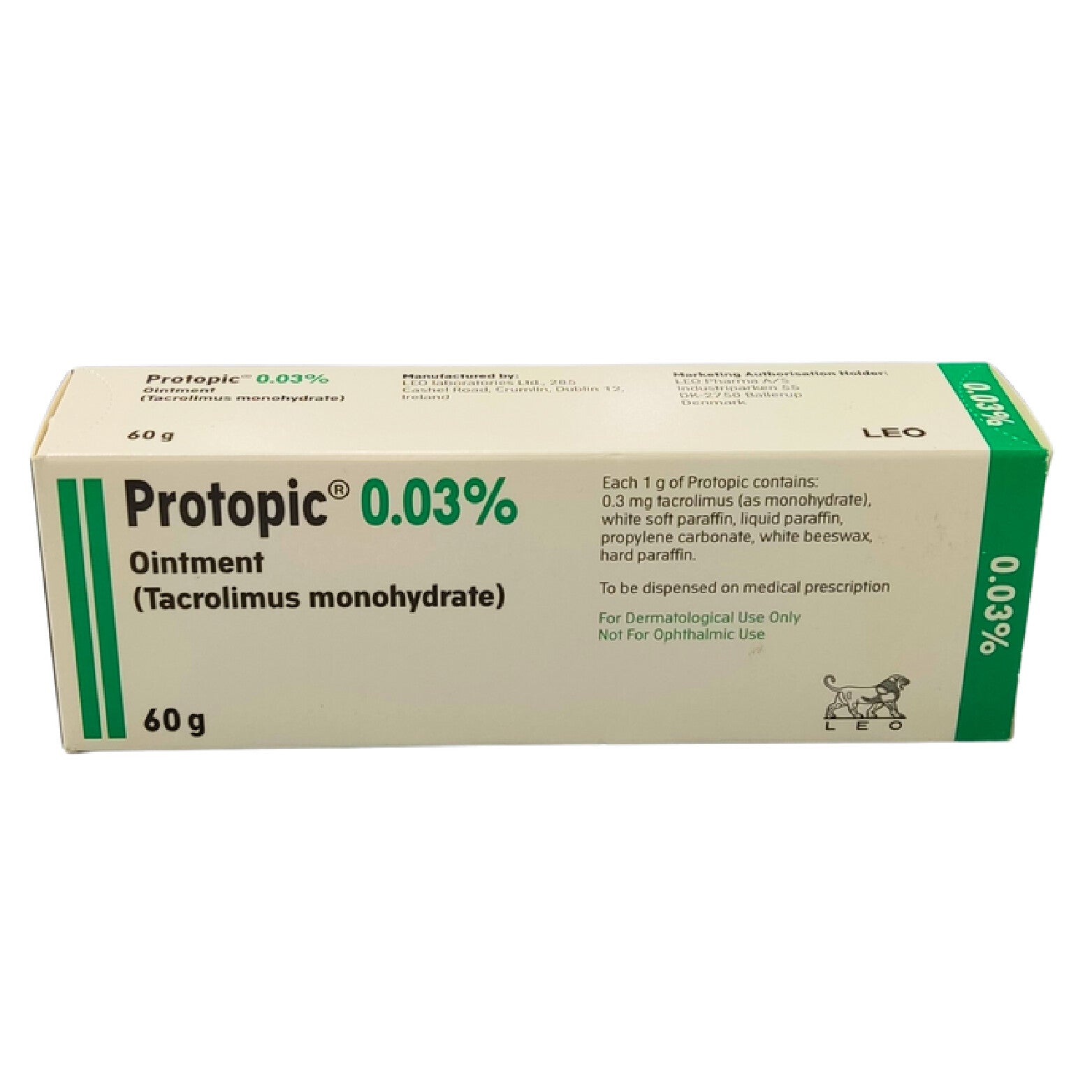 Prio Topic Protopic 0.03% Ointment 60g – Rakiza