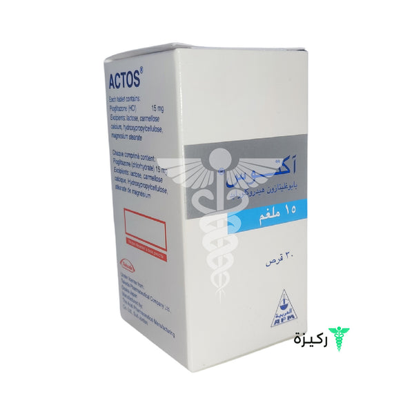 Actos 15 Mg 30 Tablets