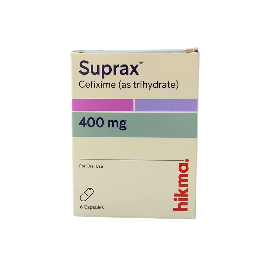 Suprax 400Mg  6 Capsules