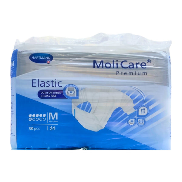 Medium-Elastic-Premium-30Pcs-Molicare