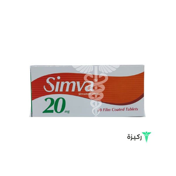 Simva 20 Mg 30 Tablets