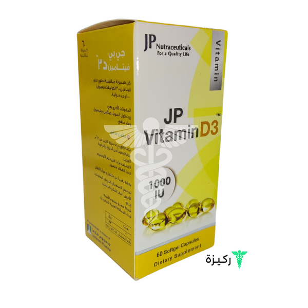 Jp Vitamin D3 1000Iu 60Tab