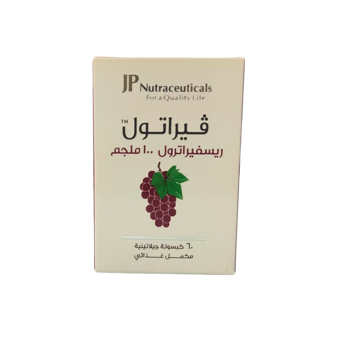 JP VERATOL RESVERATROL 100MG 60 Tabs