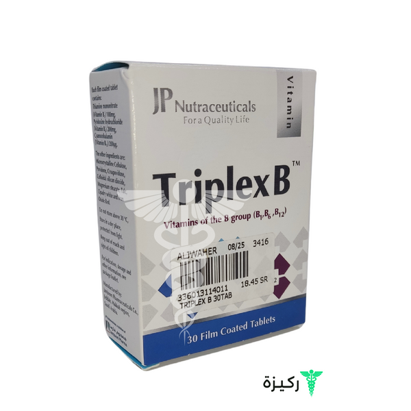 Jp Triplex Vitamin B 30 Tablets