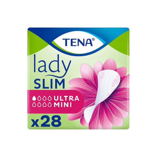 Tena Ultra Mini Slim Liners – 28 Liners for Ladies