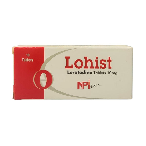 Lohist 10MG Allergy Relief 10 Tabs