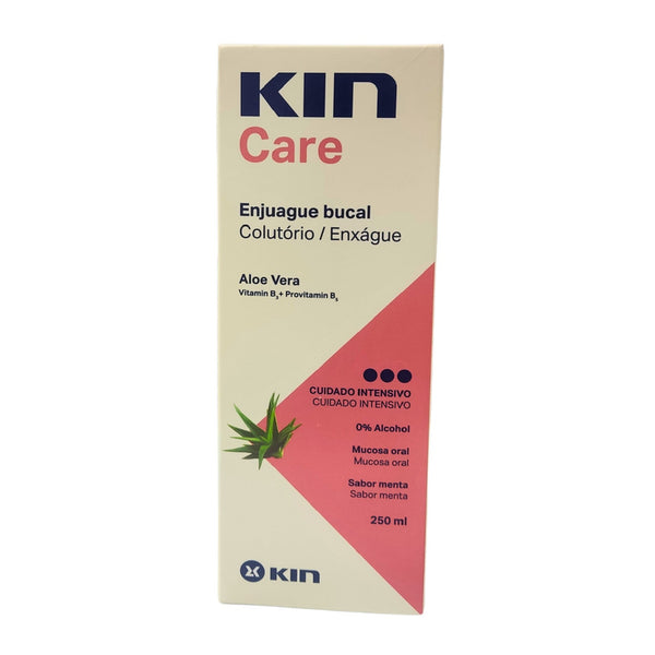 KIN CARE MOUTH WASH 250ML – Soft Mint Formula for Sensitive Mouths
