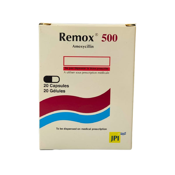 Remox antibiotic 500 mg 20 capsules